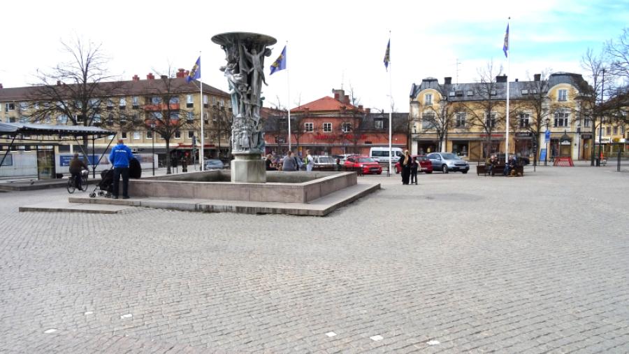 Torgbrunnen som fungerar som Orakel